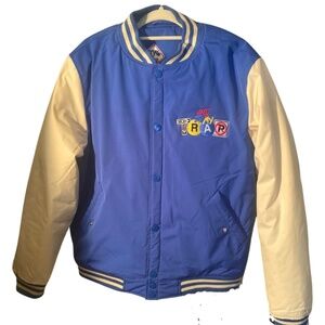 Varsity bomber jacket